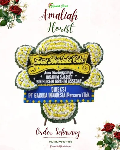 Papan Bunga Duka di Cipeuyeum